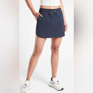ATHLETA Crest Skort, Navy Blue
